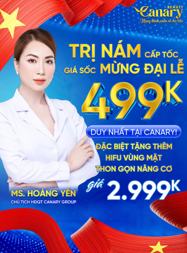 SALE SỐC MỪNG ĐẠI LỄ – TRỊ NÁM CẤP TỐC CHỈ 499K