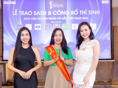 CANARY GROUP ĐỒNG H&Agrave;NH C&Ugrave;NG HOA HẬU DOANH NH&Acirc;N T&Agrave;I SẮC VIỆT NAM 2026 &ndash; LAN TỎA GI&Aacute; TRỊ ĐẸP ĐẾN CỘNG ĐỒNG NỮ DOANH NH&Acirc;N