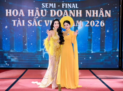 HOA HẬU DOANH NH&Acirc;N T&Agrave;I SẮC VIỆT NAM 2026: DẤU ẤN NGUYỄN THỊ HO&Agrave;NG YẾN V&Agrave; CANARY GROUP TẠI Đ&Ecirc;M B&Aacute;N KẾT