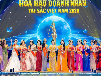 CANARY GROUP CH&Uacute;C MỪNG HOA HẬU DOANH NH&Acirc;N T&Agrave;I SẮC VIỆT NAM 2026 